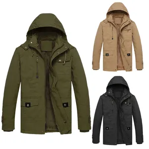 2024 Best Winter Waterproof Jacket Windbreaker Coat Parka With Removable Hoodies Clothing For Outdoor Jacket Sporting