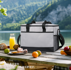 Wholesale Custom 35L Thermal Cooler Tote Bag Oxford Soft Insulated Bag Family Picnic Outdoor <b>Camping</b> Food Beverage <b>Storage</b> Bag - Product Image 2