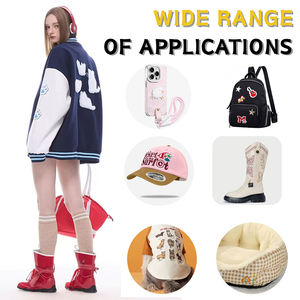 カスタム漫画動物刺繍アイロンパッチ小型マウスアヒル犬子供服パッチDIY帽子バックパック - Product Image 6