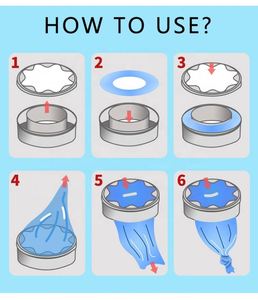 Biodégradable épaissir les ordures en plastique recharge BagTrash déchets Film de remplacement bébé couche seau Genie recharge sacs - Product Image 6