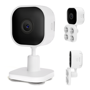 Máy ảnh cửa sổ 3MP 2K, máy ảnh trong nhà <span class=keywords><strong>Wifi</strong></span> 2.4Ghz cho an ninh gia đình, tầm nhìn ban đêm màu, phát hiện người và chuyển động, - Product Image 1