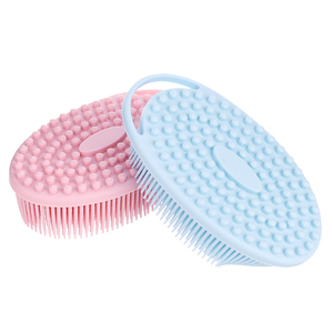 Cepillo de Silicona Suave para Ducha y Baño 2 en 1, Esponja Exfoliante de Silicona, Cepillo para Champú y Exfoliante Corporal de Silicona - Product Image 6