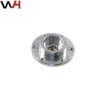 Accouplement à bride usiné CNC en alliage d'aluminium et acier inoxydable, diamètre intérieur 12 mm, type fixe, connecteur d'axe de perçage pour RC