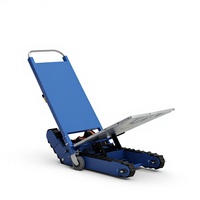 Chariot de courses électrique pliable avec moteur 400W, cadre en acier inoxydable, chariot industriel pour monter les escaliers