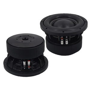 Haut-parleur de subwoofer à double bobine vocale de 8 pouces, double aimant, sortie audio mono, diaphragme non en papier, sensibilité de 91 à 100 dB - Product Image 2