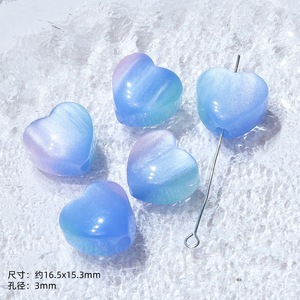 Perles en vrac Nouveau dégradé de couleur amour perles en vrac sont utilisées pour faire des colliers de bracelets de perles bricolage pour les bijoux - Product Image 6