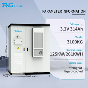 ตู้เก็บพลังงานพลังงานแสงอาทิตย์ไฮบริดแบบตะแกรงระบายความร้อน50KW 100KW พร้อมแบตเตอรี่ Lfp 100KWH 200KWh - Product Image 1