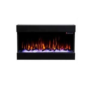 <span class=keywords><strong>Chauffage</strong></span> de cheminée électrique moderne <span class=keywords><strong>Simulation</strong></span> de LED en métal Insert autoportant Télécommande US Plug Utilisation intérieure Ménage Voiture Français - Product Image 6