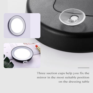 <span class=keywords><strong>Espejo</strong></span> de <span class=keywords><strong>Aumento</strong></span> Redondo con 10 Luces LED para <span class=keywords><strong>Baño</strong></span>, Herramienta Cosmética de Belleza con Tres Ventosas, <span class=keywords><strong>Espejo</strong></span> de Maquillaje con <span class=keywords><strong>Aumento</strong></span> - Product Image 5