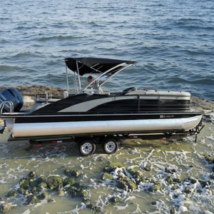 Sang trọng 17ft 2.3m chùm nhôm phao Thuyền tốc độ cao điện phía ngoài động cơ điện chèo thuyền điện thị trường đánh giá cao ngoài trời thuyền - Product Image 1