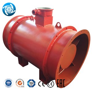 Ventilador de chorro Axial Industrial de alto viento, sopladores de aire primario de minería de 30Kw, túnel a prueba de explosiones, conductos de ventilación y minería - Product Image 4