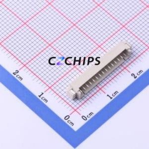 HC-1.25-15PWT Wire-to-Board Pin Header SMD,P=1.25mm,Horizontal Mount Connector 1x15P 1.25mm Horizontal Mount PicoBlade (MX 1.25) - Product Image 1