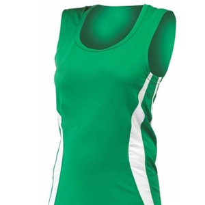 Uniforme Deportivo Reversible Unisex Ahira Sports para Netball, Transpirable, de Secado Rápido, Diseño sin Mangas, Versión para Mujer, Alta Calidad - Product Image 2
