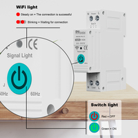 Vente directe d'usine compteur 63a fuite à la terre compteur prépayé application de téléphone portable interrupteur de disjoncteur Wifi Intelligent