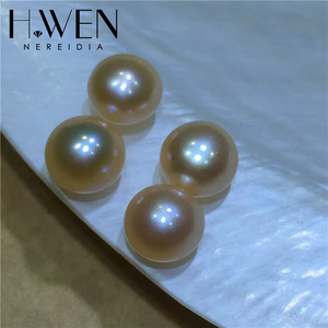 Hạt ngọc trai nước ngọt tự nhiên chất lượng 3-6A, màu trắng hồng tím, kích thước 2-13mm, bán khoan, đáy phẳng, hạt rời - Product Image 2