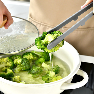 TOALLWIN Ustensiles de cuisine Pinces à frire Pinces à salade Pinces de service en <span class=keywords><strong>silicone</strong></span> Pinces de cuisine en <span class=keywords><strong>silicone</strong></span> Pinces à aliments en <span class=keywords><strong>silicone</strong></span> - Product Image 2