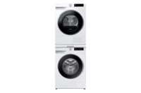 Marque Samsung WW90DG6U25LEU3 avant électrique STD Ai Control 9Kg laveuse à vapeur compatible WiFi A-10 % de couleur blanche nominale