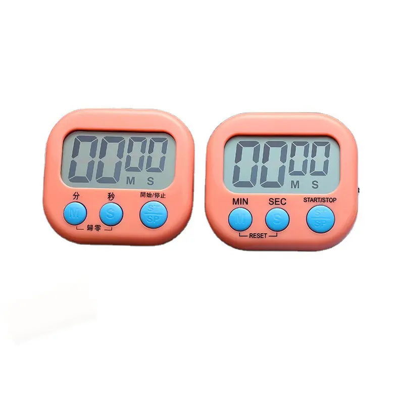 Accurate Customized Time Reminder With Big Screen Kitchen Timer