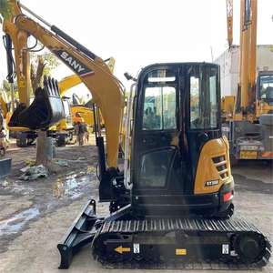 Mini-pelle compacte SANY SY35U d'occasion de 3.5 tonnes avec système hydraulique efficace et faible consommation de carburant - Product Image 3