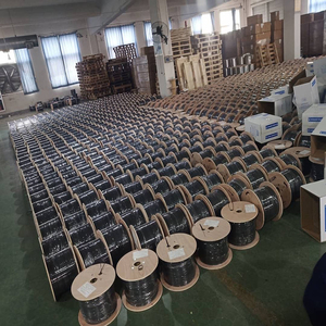 Giá thấp FTTH thả sợi cáp quang ngoài trời trong nhà màu đen trắng g652d g657a1 g657a2 chế độ duy nhất đa một 1/2/4/6/8/12 FO lõi - Product Image 5