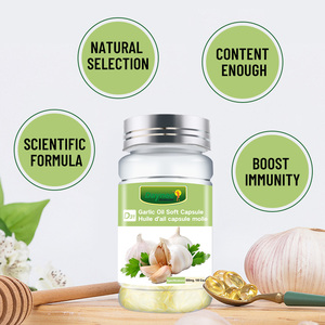 OEM ODM Private label Garlic Oil Soft Capsule Non‑GMO Natural Garlic Extract Support Immune Wellness Dietary <b>Supplement</b> Capsules - Product Image 5