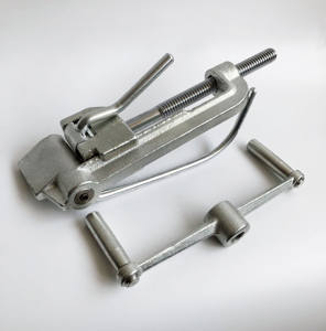 الفولاذ المقاوم للصدأ الأزرق + الفضة + m قابل للتعديل الفرقة أداة التوتر العلاقات كابل بندقية الربط - Product Image 3