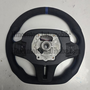 Volante Deportivo de Cuero Perforado de Alta Calidad Sin Marco para BMW G20 G30 G01 Serie 3 Serie 5 - Product Image 3