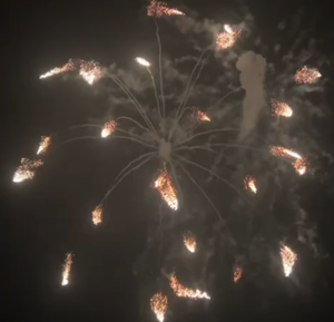 6 بوصة قذائف عرض الألعاب النارية الاحتفال المفرقعات النارية الألعاب النارية - Product Image 1