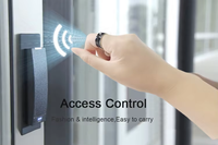 Application de gestion de contrôle d'accès d'étiquette de FPC 213 mhz NFC de paiement intelligent de l'anneau NFC de puce 13.56 personnalisable