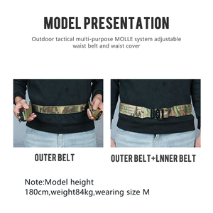 Ceinture tactique robuste Artex Quick Release Rigger MOLLE 1,75 pouce intérieur et extérieur - Product Image 4