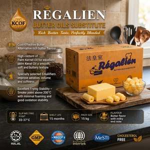Sustituto de Mantequilla a Base de Plantas Naturales, 99.9% de Contenido de Grasa, Certificado Halal, Libre de Grasas Trans, Libre de Colesterol, Sin Sal - Product Image 1