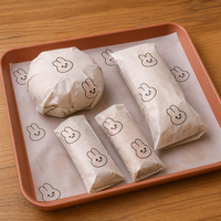 Papier sulfurisé jetable personnalisé pour hamburgers, sandwichs et frites – Emballage durable et résistant à l'huile