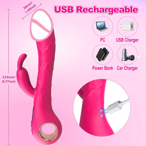 Massaggiatore Impermeabile Ecologico Certificato CE in Silicone Sicuro per il Corpo Senza Ftalati con Forte Vibrazione per il Sollievo dal Dolore Femminile Funzione 9 - Product Image 4