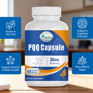 ODM OEM Complément alimentaire Vitamine Pqq Coq10 Capsule 20Mg Complément alimentaire Pyrroloquinoline Quinone Pqq Capsules - Product Image 4