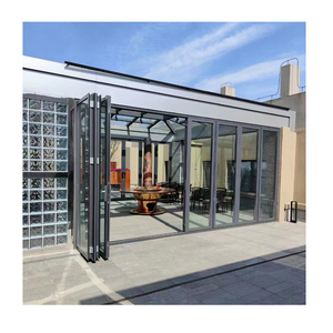 Poignée de porte pliante <span class=keywords><strong>90</strong></span>° pour porte coulissante de salle de bain Kinlong Deda avec charnière et roulettes suspendues - Product Image 6