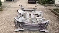 Kit carrosserie pour BMW E92 : Pare-chocs avant et arrière, jupes latérales, ailes larges, spoiler de capot, aileron arrière, évents, diffuseur, capot