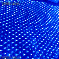 2024 Hot Sale Outdoor LED Fischernetz Licht Baum Stil IP65 Versand bereit Weihnachts beleuchtung 220V Weihnachts netz Lichter