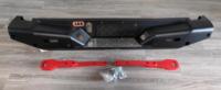 Pare-chocs arrière de style Ribo pour Jeep Wrangler JT Gladiator, en acier au manganèse robuste, accessoires tout-terrain 4x4