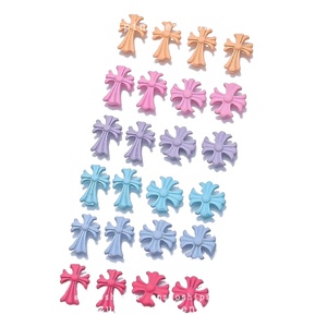 Ciondoli Multicolore per Nail Art, Decorazioni Fai da Te, Ciondoli a Croce per Custodie Smartphone, Bottoni <span class=keywords><strong>e</strong></span> Pendenti, Ciondoli Personalizzati in Resina - Product Image 1