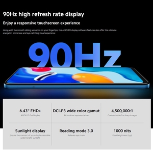 Versione globale Xiaomi Redmi Note <span class=keywords><strong>11S</strong></span> 4G 108MP fotocamera con Google Play telefono cellulare con anello gratuito - Product Image 5