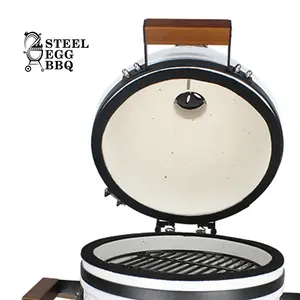 SEB KAMADO asador um carbono de carne mini pequeno 13 puerco polegadas termometro industrial horno asador giratorio