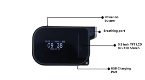 Tragbarer Alkohol <span class=keywords><strong>tester</strong></span> <span class=keywords><strong>Bluetooth</strong></span>-Alkohol-Atem <span class=keywords><strong>tester</strong></span> Brennstoffzellen-Alkohol <span class=keywords><strong>tester</strong></span> für den persönlichen Gebrauch - Product Image 2