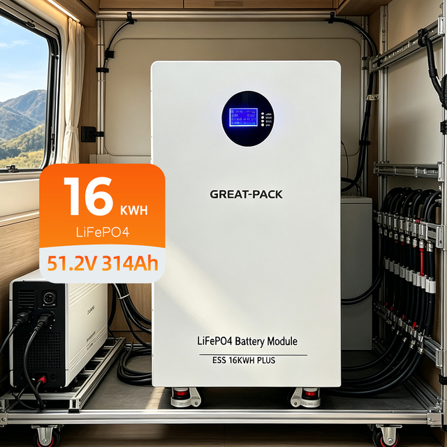 Lifepo4 Solar Battery 51.2v 314ah 16kwh Lithium Ion Floor Stand Power Energy Storage Battery Pack for Home