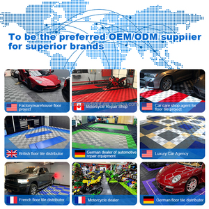 Vendita Diretta Fabbrica OEM/ODM Piastrelle a Incastro per Pavimenti Garage in Plastica - Product Image 5