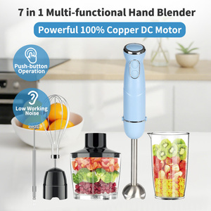 Batidora <span class=keywords><strong>de</strong></span> mano brillante con logotipo personalizado eléctrico, ligera para mezclar, batir, Ideal para rebanadora <span class=keywords><strong>de</strong></span> tomate <span class=keywords><strong>de</strong></span> cocina pequeña - Product Image 6