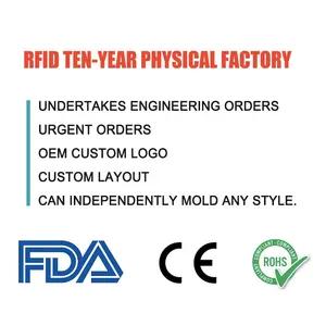 צמיד RFID חכם 125Khz NFC קרא צמיד סיליקון מתכוונן