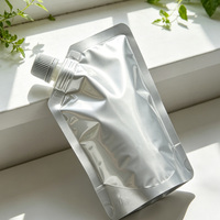 Sacs à bec verseur en aluminium imprimés sur mesure, vente en gros d'usine, pour emballage de liquides 100ml 200ml 300ml