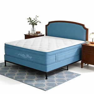 Hellosleep Englander Eccellente <span class=keywords><strong>Materasso</strong></span> di Fabbrica Ignifugo con Bordo Rigido, <span class=keywords><strong>Base</strong></span> Letto Pieghevole a Quattro Pieghe - Product Image 1