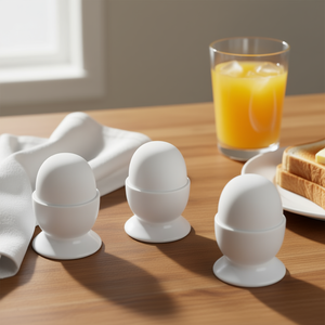 ชุดถ้วยไข่เวสต์มาร์ค ปุนโต 3 ใบ เซรามิกสีขาว สำหรับเสิร์ฟอาหารเช้า - Product Image 3