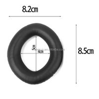 Coussinets d'oreille de remplacement PX360/MM550-X/MM450-X-Coussinets en mousse à mémoire de forme de qualité supérieure avec isolation phonique, noir